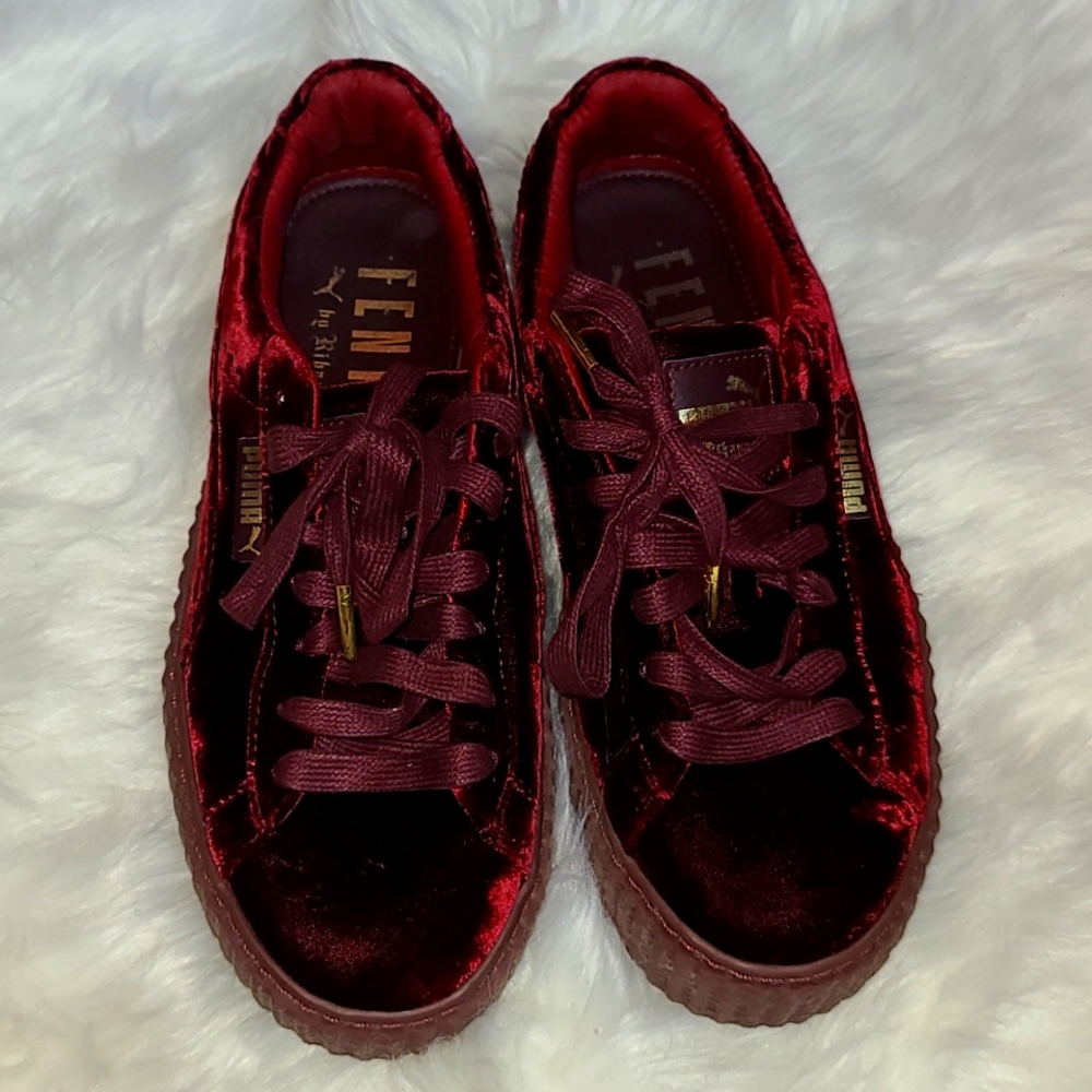 Puma x Fenty Velvet Sneaker Sz  7.5